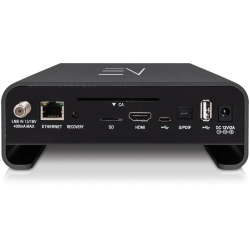 Tuner dekoder satelitarny full hd Amiko A3 CZERWONY ANDROID WIFI USB HDMI