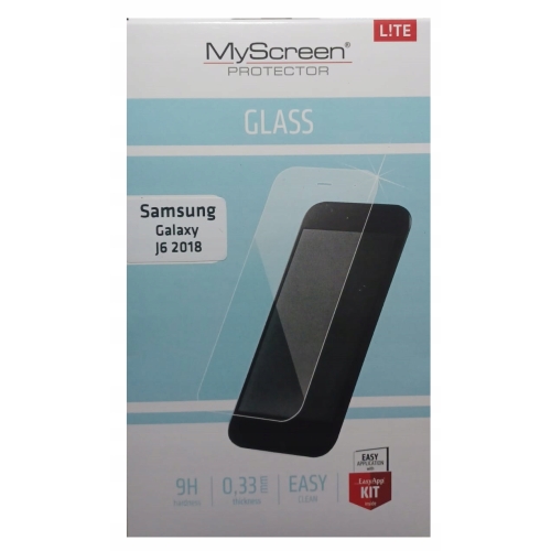 Szkło hartowane szybka do Samsung Galaxy J6+ 2018 wysokiej jakości 0,33mm