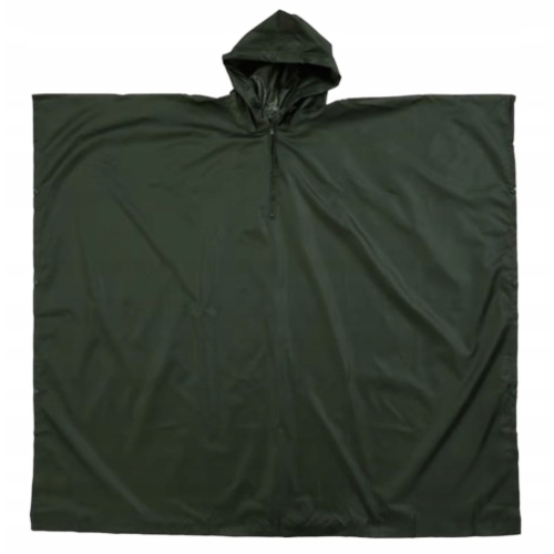 Ponczo PONCHO przeciwdeszczowe 155-190 cm wodoodporne 2650 mm kolor ZIELONY
