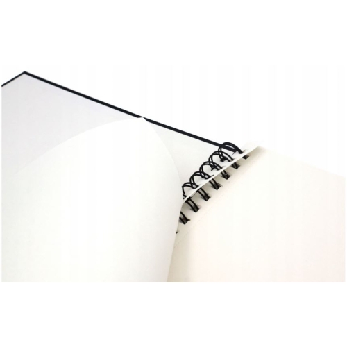 Poziomy Szkicownik A4 blok w twardej oprawie na spirali 50 ark. 130g/m2