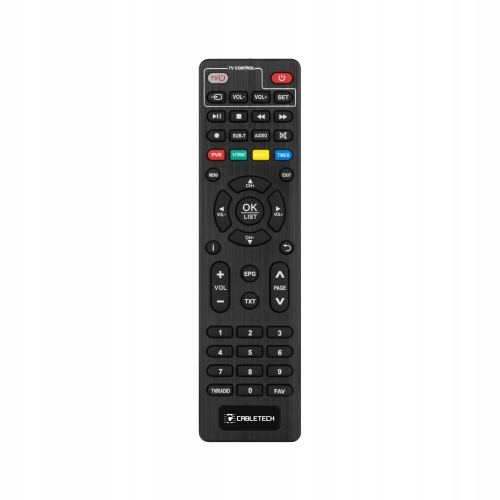 TUNER DEKODER DO TV NAZIEMNEJ TV DVB-T2 H.265 HEVC USB URZ0338A CABLETECH