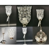 Lampa stołowa z osłoną z koralików Lumero Glamour