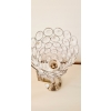 Lampa stołowa z osłoną z koralików Lumero Glamour