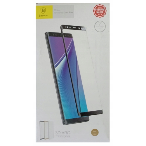 SZKŁO HARTOWANE 3D DO SAMSUNG NOTE 8 3d0v CAŁY EKRAN najmocniejsze