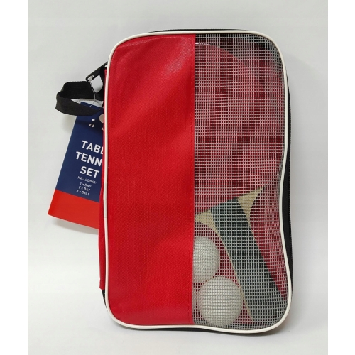Rakietka Paletka do tenisa stołowego Ping Pong 2 rakietki 3 piłeczki Zestaw