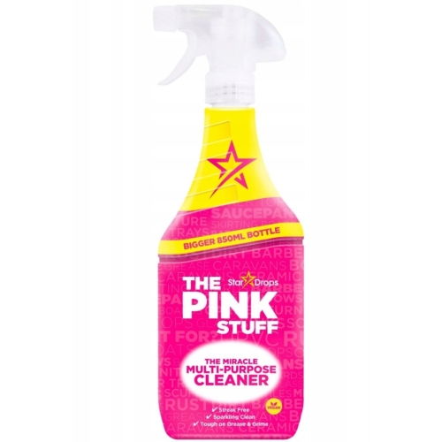 PASTA CZYSZCZĄCA 850g + DUŻY PŁYN CZYSZCZĄCY CLEANER 850ML THE PINK STUFF