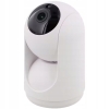 KAMERA OBROTOWA WEWNĘTRZNA WIFI FULL HD NIANIA ELEKTRONICZNA MICRO-SD BIAŁA