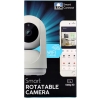 KAMERA OBROTOWA WEWNĘTRZNA WIFI FULL HD NIANIA ELEKTRONICZNA MICRO-SD BIAŁA