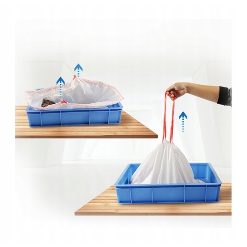 WORKI DO KUWETY KOTA Z TAŚMĄ WYTRZYMAŁE DUŻE DUMIL 5 ROLEK 40 SZTUK 87,5 cm