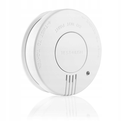 Czujnik Dymu Zasilany Bateryjnie BEZPRZEWODOWY PD-8828 GŁOŚNY ALARM BIAŁY
