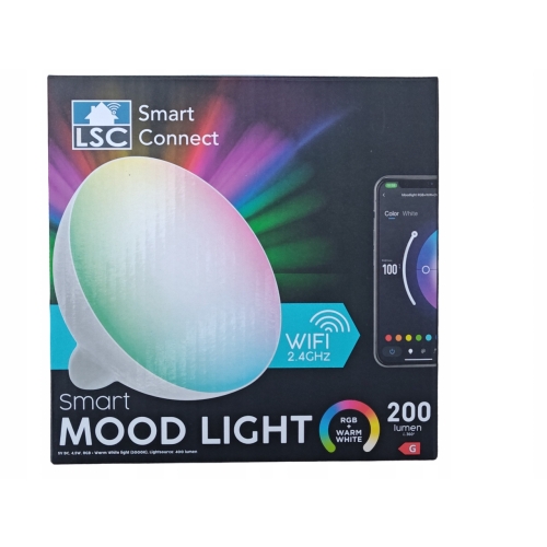 Lampka LED RGB Nastrojowa Wifi Smart Mood Light 200 lumenów Wifi 2,4GHz LSC