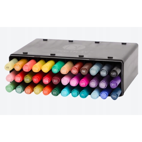 Markery Twin Marker DecoTime Alkohol Metallic Glitter 36 szt. LEW 175-120