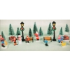 KALENDARZ ADWENTOWY MAGIC VILLAGE 24 elementy WIOSKA ŚWIĄTECZNA FIGURKI