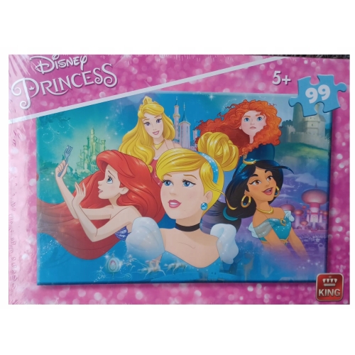PUZZLE DISNEY FROZEN II KSIĘŻNICZKA Z KONIEM 50 SZTUK 30 X 20 CM DLA DZIECI