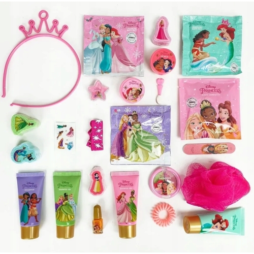 Kalendarz Adwentowy Disney Princess Dla Małej Księżniczki z kosmetykami NEW