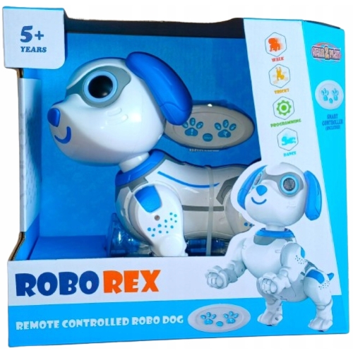 ROBOT INTERAKTYWNY PIES ZDALNIE STEROWANY PIESEK ZABAWKA NA PREZENT ROBOREX