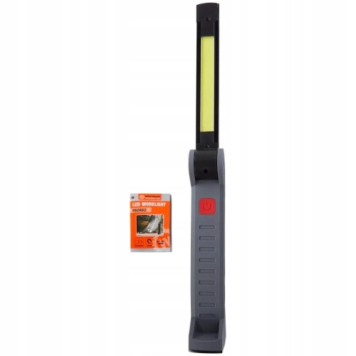 Lampa latarka warsztatowaz magnesem led akumulatorowa trzy tryby świecenia