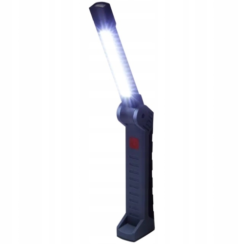 Lampa latarka warsztatowaz magnesem led akumulatorowa trzy tryby świecenia