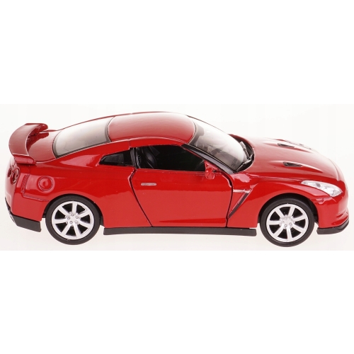 NISSAN GT-R KOLEKCJONERSKI MODEL SAMOCHODU METALOWY RESORAK WELLY 1;34 B