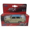 Trabant 601 kolekcjonerski model samochodu metalowy resorak welly 1;34 krem