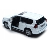 Toyota Land Cruiser Prado kolekcjonerski model samochodu welly 1;34 biały