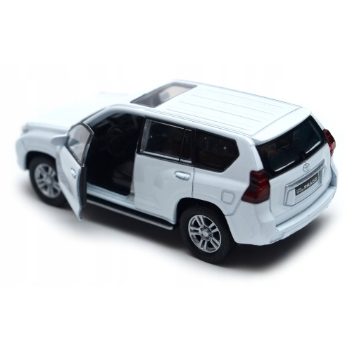Toyota Land Cruiser Prado kolekcjonerski model samochodu welly 1;34 biały