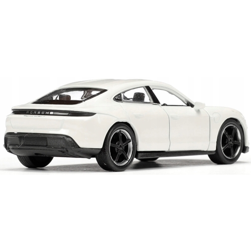 Porsche Taycan Turbo S kolekcjonerski metalowy model samochodu welly 1;34
