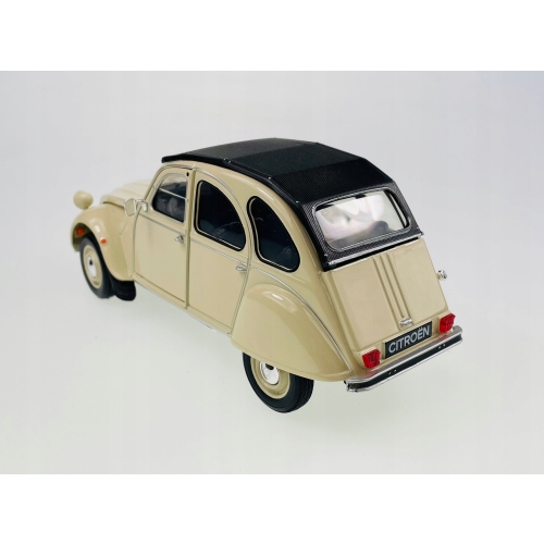 CITROEN 2Cv KOLEKCJONERSKI METALOWY MODEL SAMOCHÓD RESORAK WELLY 1.34 SZARY