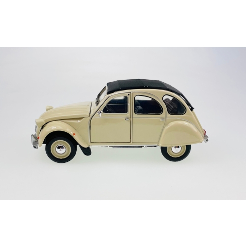 CITROEN 2Cv KOLEKCJONERSKI METALOWY MODEL SAMOCHÓD RESORAK WELLY 1.34 SZARY