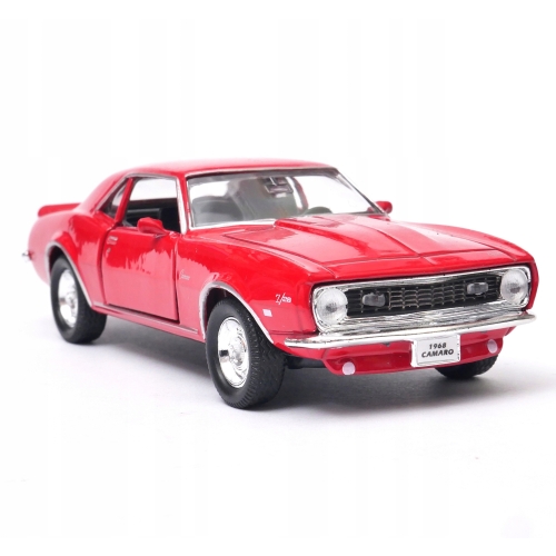 Chevrolet Camaro Z28 1968 KOLEKCJONERSKI METALOWY MODEL RESORAK WELLY 1;34