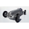 MERCEDES-BENZ W125 1937 METALOWY MODEL SAMOCHODU RESORAK WELLY 1:42 SREBRNY