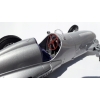 MERCEDES-BENZ W125 1937 METALOWY MODEL SAMOCHODU RESORAK WELLY 1:42 SREBRNY