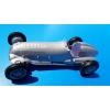 MERCEDES-BENZ W125 1937 METALOWY MODEL SAMOCHODU RESORAK WELLY 1:42 SREBRNY