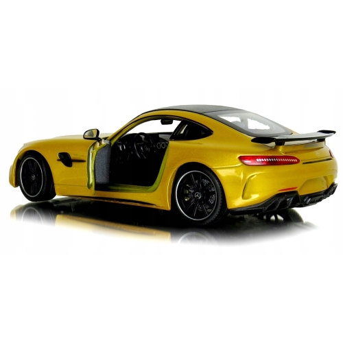 Mercedes AMG GTR kolekcjonerski model samochodu resorak welly 1:24 złoty