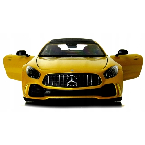Mercedes AMG GTR kolekcjonerski model samochodu resorak welly 1:24 złoty