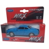Vw Volkswagen Karmann Ghia Coupe kolekcjonerski model 1:34 welly NIEBIESKI