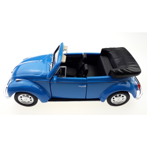 Vw Volkswagen Karmann Ghia Coupe kolekcjonerski model 1:34 welly NIEBIESKI