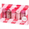 BŁYSZCZYKI DO UST LUKSUSOWE BROKATOWE KOLOROWE Max&More 5 sztuk x 10ml