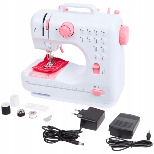 MASZYNA DO SZYCIA AVEC HOBBY MINI MASZYNA DO SZYCIA FUNKCJA WIELU TRYBÓW