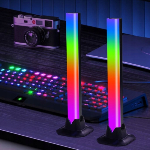 ZESTAW SŁUPKÓW LED MULTICOLOR BAR SET 2 x LAMPA LED RGB LIGHT Z PILOTEM