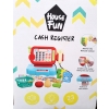INTERAKTYWNA ZABAWKA KASA DLA DZIECI ŚWIATŁO + DŹWIĘKI HOUSE FUN