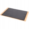Łupkowa deska do serwowania Kamień Łupek Bambus Absolu Chic Duża 45 x 30 cm