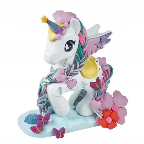 PLAY-DOH Ciastolina ZESTAW JEDNOROŻEC UNICORN PEGAZ 5 TUB + Aksesoria F3613