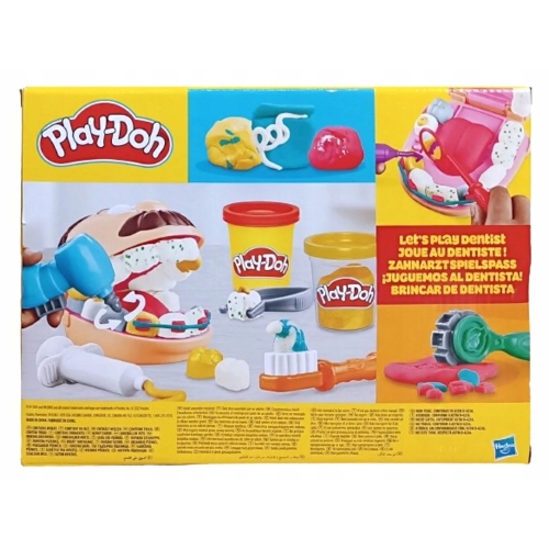PLAY-DOH CIASTOLINA DENTYSTA HASBRO Duży Zestaw do zabawy dla dzieci F1259