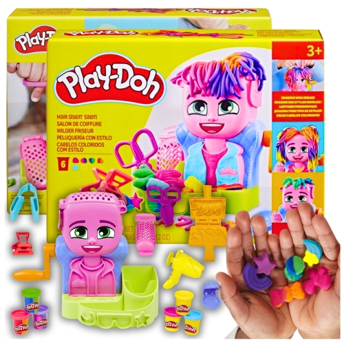 Ciastolina Play-Doh Stylista Fryzur duży Salon Fryzjerski dla dzieci F8807