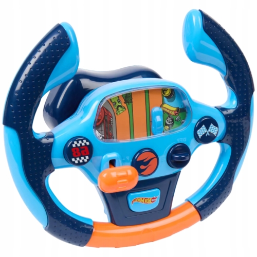 HOT WHEELS KIEROWNICA WYŚCIGOWA SPORTOWA DLA DZIECI MATTEL 12M+ WYŚCIGI