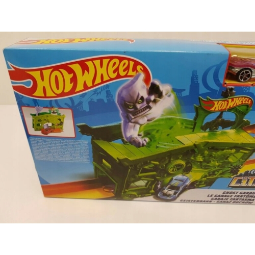 HOT WHEELS CITY GHOST GARAGE GARAŻ DUCHÓW RÓŻOWE AUTKO NOWY MODEL FJN38