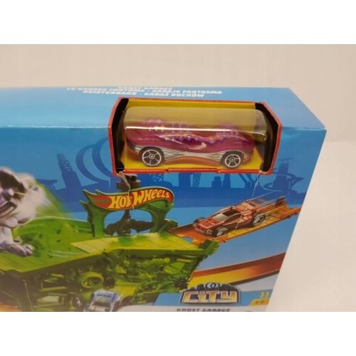 HOT WHEELS CITY GHOST GARAGE GARAŻ DUCHÓW RÓŻOWE AUTKO NOWY MODEL FJN38