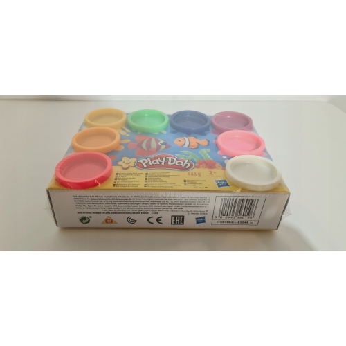 PLAY-DOH CIASTOLINA 8-PAK TĘCZOWA 448g MASY MIX KOLORÓW NA PREZENT HASBRO