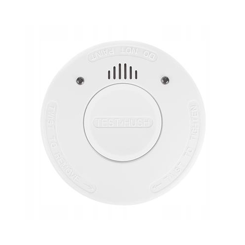 Czujnik tlenku węgla Smartwares alarm dźwiękowy LCD 10 lat GW biały PD-8826